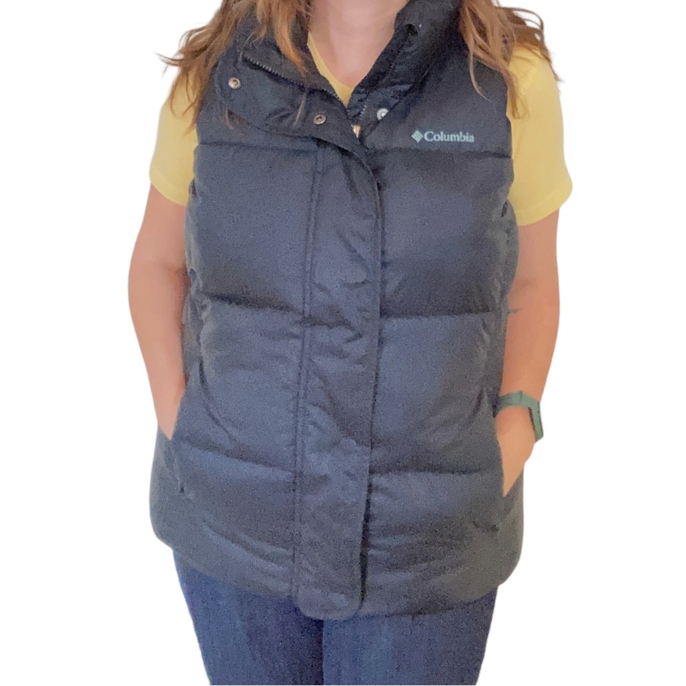 Columbia midweight Puffer Vest Womens Medium Black